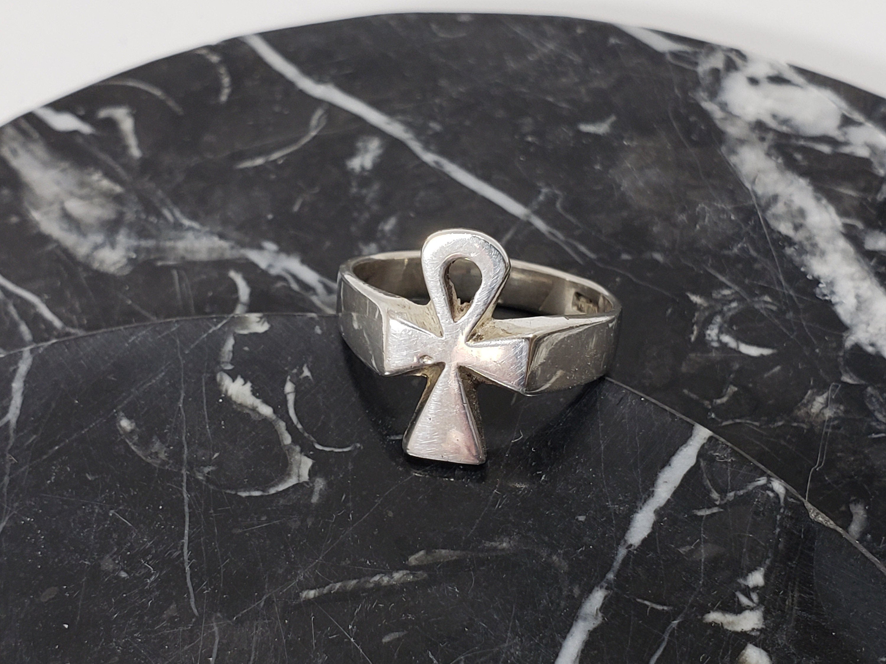 Egyptian Ankh Ring - Multiple Sizes- Made in Egypt