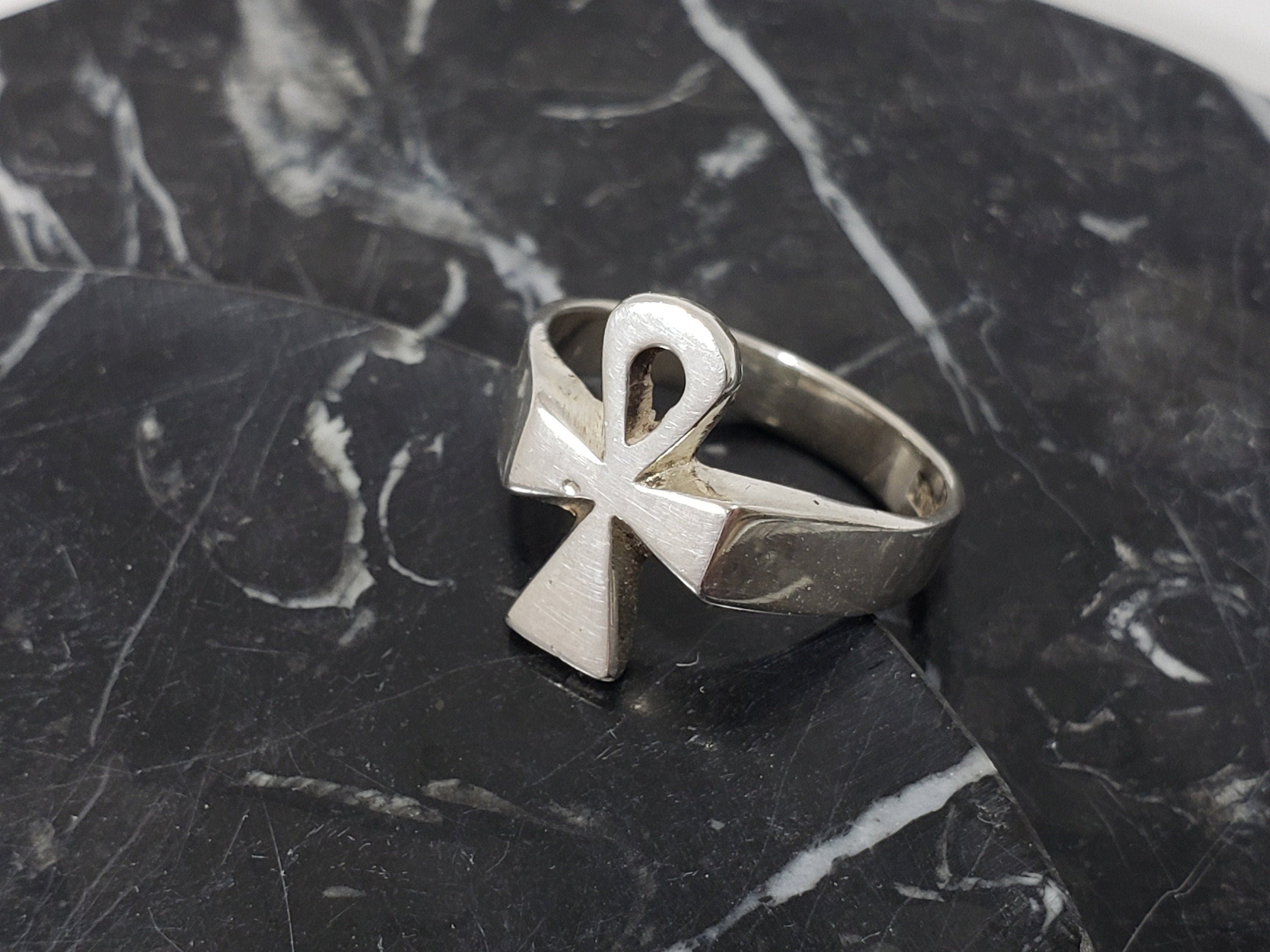 Egyptian Ankh Ring - Multiple Sizes- Made in Egypt