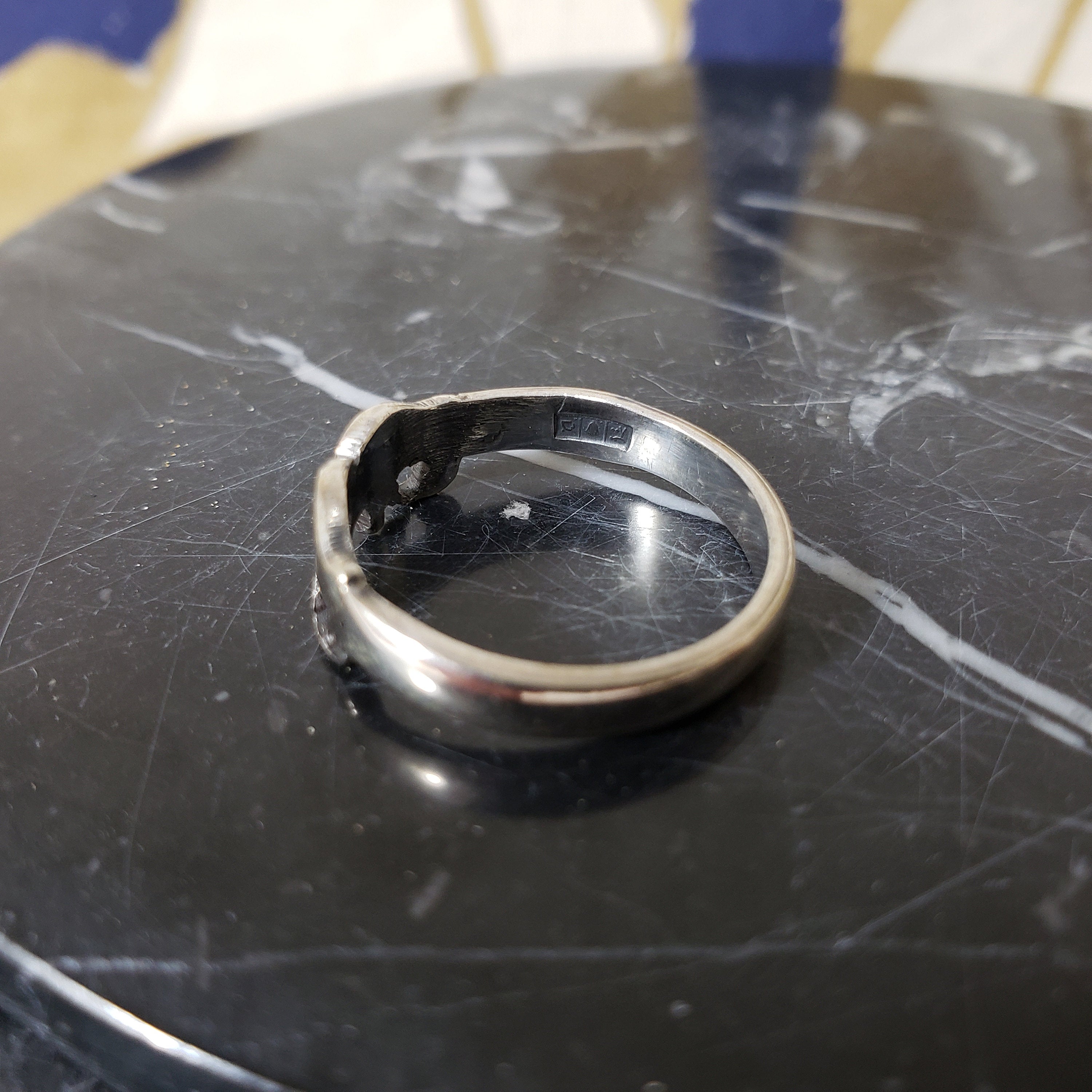 Egyptian Eye of Horus/ Eye of Ra Ring- Made in Egypt