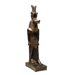 Sobek Statue - 10.5 inches - Black